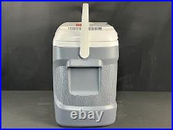 Igloo Iceless 28 Qt Electric Plug-in 12V Thermoelectric Cooler Gray New Open Box