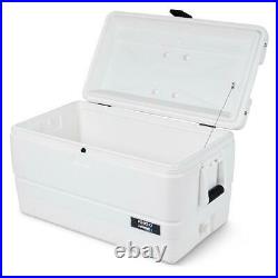 Igloo Large Ice Chest Insulated Cooler Drain Valve 72 Qt Cold Marine Fishing
