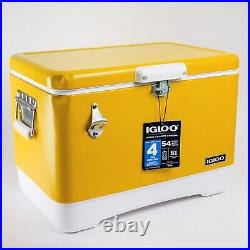 Igloo Legacy 54 Qt Cooler, Gold Canyon Dented Cooler
