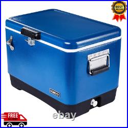 Igloo Legacy 54 Quart Cooler Stainless Steel Best For Outdoor Camping