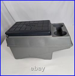 Igloo Little Kool Rest Car Cooler Console Can Cup Holder Vintage Two-Toned Grey