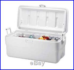 Igloo Marine Cooler Hunting Camping Ice Chest White Insulated Sturdy Boating Box