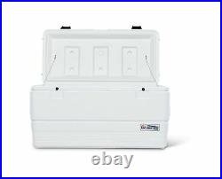 Igloo Marine Ultra Cooler Beverage Storage 94 Qt Non Slip White Outdoor Camping