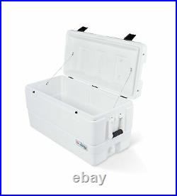 Igloo Marine Ultra Cooler Beverage Storage 94 Qt Non Slip White Outdoor Camping