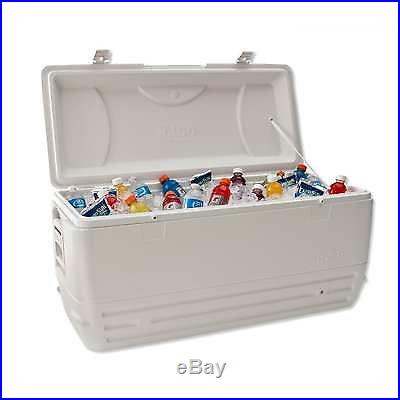 Igloo MaxCold Ice Chest Cooler White 150 qt (248 cans) Marine Grade Ultra Cold