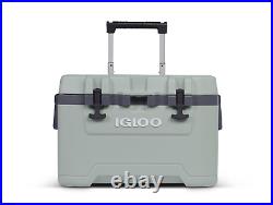 Igloo Overland 52 Qt. Ice Chest Cooler with Wheels, Green
