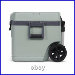 Igloo Overland 52 Qt. Ice Chest Cooler with Wheels, Green