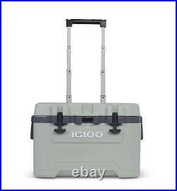 Igloo Overland 52 qt. Ice Chest Cooler with Wheels, Green