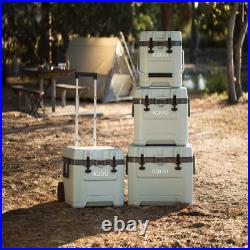 Igloo Overland 72 Qt Ice Chest Cooler Oversized Hinges Provide Added Durability