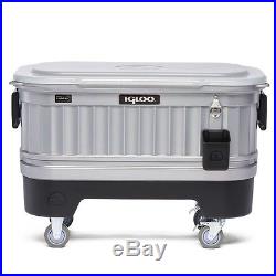 Igloo Party Bar Cooler Powered by LiddUP 125 Quart Rolling NEW