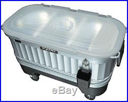 Igloo Party Cooler On Wheels Electric Light Portable Outdoor Camping Patio Deck