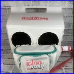 Igloo Playmate Classic KoolTunes 14qt. Hardsided Cooler, White Waist Bag