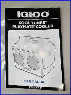 Igloo Playmate Kool Tunes Bluetooth Cooler Brand New Ready to party with you