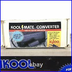 Igloo Plentikool Electric Cooler And Koolmate Converter 24 Can Capacity