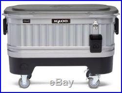 Igloo Tailgating Cooler Rolling Ice Chest Patio Bar Party Illuminated Cool Sport