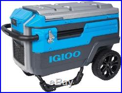 Igloo Trailmate 70 Quart Cooler Water Resistant Ergonomic Glide Perfect Choice