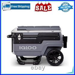 Igloo Trailmate Journey 70 Qt Wheeled Cooler, Gray