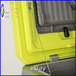 Igloo Trailmate Journey Cooler, Charcoal/Acid Green/Chrome, 70 Quart