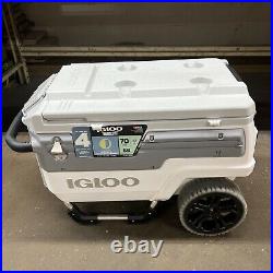 Igloo Trailmate Roller Cooler 70-Quarts White Color