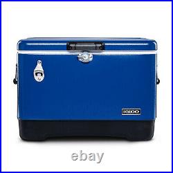 Igloo Ultratherm 54 Qt Modern Steel Legacy Cooler Chest with Handles (Open Box)