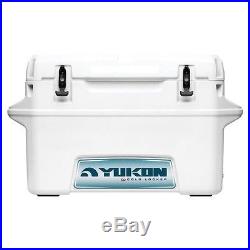 Igloo Yukon Cold Locker 50 Quart Heavy Duty Cooler with Work Space 44666 White NEW