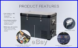 Indel B YCD65 Dual Zone12/24V AC/DC Portable Refrigerator/Freezer Off-the-Grid