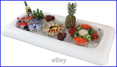 Inflatable Serving Bar Cooler Parties Picnics Camping BBQ Tailgating Food Drinks