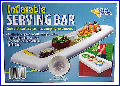 Inflatable Serving Salad Bar Buffet Picnic Drink Table Cooler Party Ice Chest