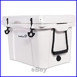 Ivation Hard Heavy-Duty Portable Outdoor Food & Beverage Cooler