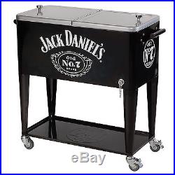 Jack Daniel's Lifestyle Products 80 Qt. Rolling Cooler
