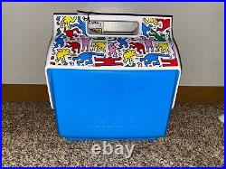 Keith Haring Together x Igloo Little Playmate 7 Qt Cooler 9 Cans