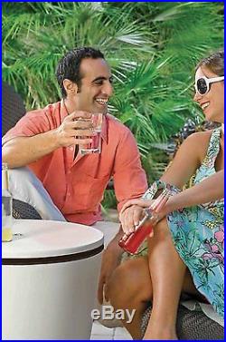 Keter Cool Bar Table Refrigerator Garden Furniture Bar Ice Cold Drink Outdoor