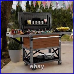 Keter Patio Cooler and Beverage Cart