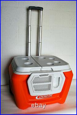 Kickstarter Coolest Cooler Classic Orange Basic version, bungee not upgraded