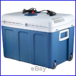 Knox 48 Quart Electric Cooler with Built in AC/DC Plug Blue