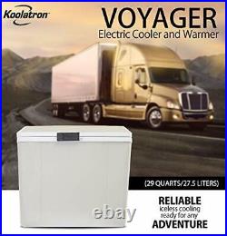 Koolatron Voyager P27 Thermoelectric Iceless 12V Cooler Warmer, 27.5L / 29 Quart