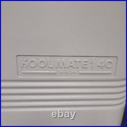 Koolmate 40 By Igloo 12v Cooler & Warmer 40 Quart Power Supply, Shelves & Manual