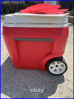 LIMITED COOLEST COOLER- RED Complete Tested Working With All Chargers S/pic