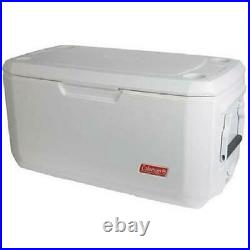 Large 120 Quart Coleman Cooler Cold Ice Chest Insulated Fishing Holds 204 Cans