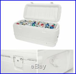 Large Ice Chest 120 Quart Insulated Cooler Tailgating Party Drink Soda Cold Beer