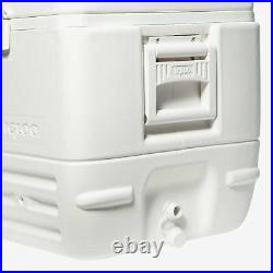 Large Ice Chest Insulated Igloo Cooler 150 Quart Qt Cold Marine Fishing White