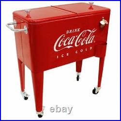 Leigh Country 60 Qt. Coca-Cola Embossed Ice Cold Cooler