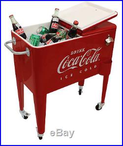 Leigh Country 60 Qt. Coca-Cola Embossed Ice Cold Cooler