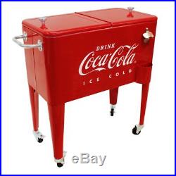 Leigh Country 65 Quart Coca-Cola Cooler, Red