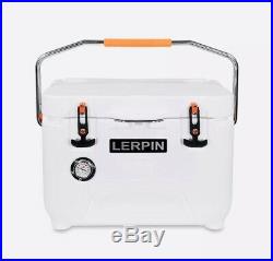 Lerpin Rotomolded 25 Qt Prem. Insulated Hard Cooler Compare WithYeti Rtic Otterbox
