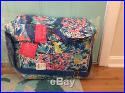 Lilly Pulitzer DIVE IN BEACH PICNIC COOLER GWP Plates & Wine Glasses Set NWT