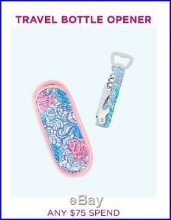Lilly Pulitzer GWP Picnic Set collapsible Cooler Carafe Bottle Opener New in Box