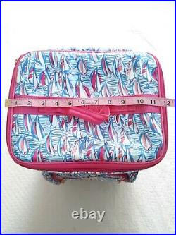 Lilly Pulitzer Rolling Cooler Red Right Return Insulated