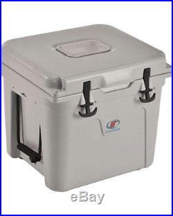 Lit Coolers TS400GW Gray Halo 32 Quart Cooler with White Lights