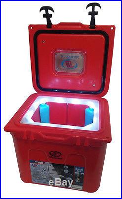 Lit Coolers TS 300 Red with White liner